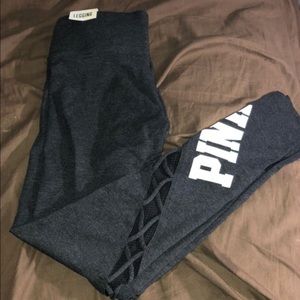 Pink by Victoria’s Secret gray leggings